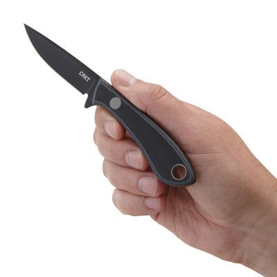 Futerał: Nylon | Opakowanie: Pudełko kartonowe | Waga (g): 52 | Rodzaj ostrza:: Drop point | Stal: SK 5 | Wykończenie ostrza: Powłoki proszkowe | Długość ostrza (cm): 7.2 | Twardość materiału ostrza::: 54-56 HRC | Projektant: Tom Krein | Długość całkowita (cm): 16.6 | Grubość ostrza (cm): 0.23 | Rękojeść: G-10 - LifeGun.pl Nóż myśliwski CRKT Mossback Bird and Trout 2832-5