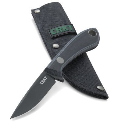 Futerał: Nylon | Opakowanie: Pudełko kartonowe | Waga (g): 52 | Rodzaj ostrza:: Drop point | Stal: SK 5 | Wykończenie ostrza: Powłoki proszkowe | Długość ostrza (cm): 7.2 | Twardość materiału ostrza::: 54-56 HRC | Projektant: Tom Krein | Długość całkowita (cm): 16.6 | Grubość ostrza (cm): 0.23 | Rękojeść: G-10 - LifeGun.pl Nóż myśliwski CRKT Mossback Bird and Trout 2832-6