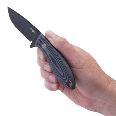 Futerał: Nylon | Opakowanie: Pudełko kartonowe | Waga (g): 124 | Rodzaj ostrza:: Drop point | Stal: SK 5 | Wykończenie ostrza: Powłoki proszkowe | Długość ostrza (cm): 8.1 | Twardość materiału ostrza::: 55-56 HRC | Projektant: Tom Krein | Długość całkowita (cm): 18.4 | Grubość ostrza (cm): 0.31 | Rękojeść: G10 - LifeGun.pl Nóż myśliwski CRKT Mossback Hunter 2831-5