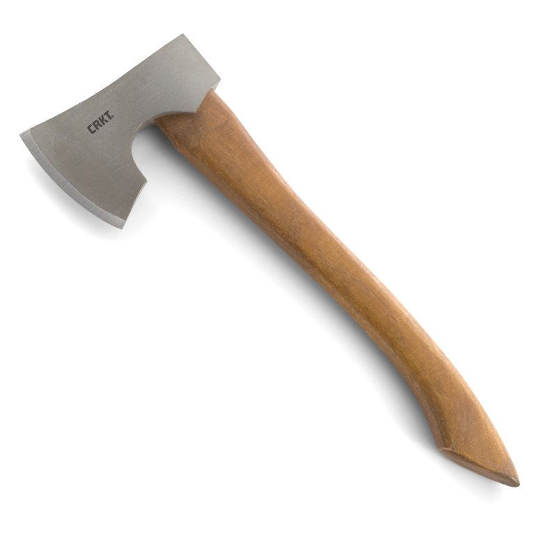 Waga (g): 292 | Stal: 1055 Carbon | Wykończenie ostrza: Satynowe | Długość ostrza (cm): 13.1 | Twardość materiału ostrza::: 50-55 HRC | Długość całkowita (cm): 40.5 | Grubość ostrza (cm): 2.8 | Rękojeść: Drewno orzecha - LifeGun.pl Siekiera CRKT Birler 2745-2