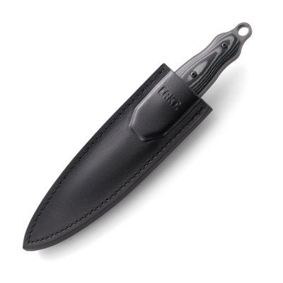 Asystent otwierania: Nie | Ostrze ząbkowane: Nie | Futerał: Skórzana kabura | Opakowanie: Pudełko kartonowe | Waga (g): 122 | Rodzaj ostrza:: Spear point | Stal: 8Cr13MoV | Wykończenie ostrza: Azotek tytanu - czarne | Grubość ostrza (cm): 0.38 | Rodzaj ząbkowania ostrza: NIE | Twardość materiału ostrza::: 56-58 HRC | Projektant: Matthew Lerch | Długość całkowita (cm): 22.1 | Blokada ostrza: Ostrze stałe | Długość ostrza (cm): 12.1 | Rękojeść: Tworzywo sztuczne - LifeGun.pl Nóż CRKT Shrill 2075-5