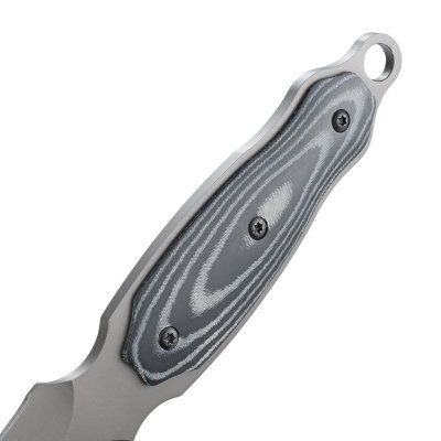 Asystent otwierania: Nie | Ostrze ząbkowane: Nie | Futerał: Skórzana kabura | Opakowanie: Pudełko kartonowe | Waga (g): 122 | Rodzaj ostrza:: Spear point | Stal: 8Cr13MoV | Wykończenie ostrza: Azotek tytanu - czarne | Grubość ostrza (cm): 0.38 | Rodzaj ząbkowania ostrza: NIE | Twardość materiału ostrza::: 56-58 HRC | Projektant: Matthew Lerch | Długość całkowita (cm): 22.1 | Blokada ostrza: Ostrze stałe | Długość ostrza (cm): 12.1 | Rękojeść: Tworzywo sztuczne - LifeGun.pl Nóż CRKT Shrill 2075-7