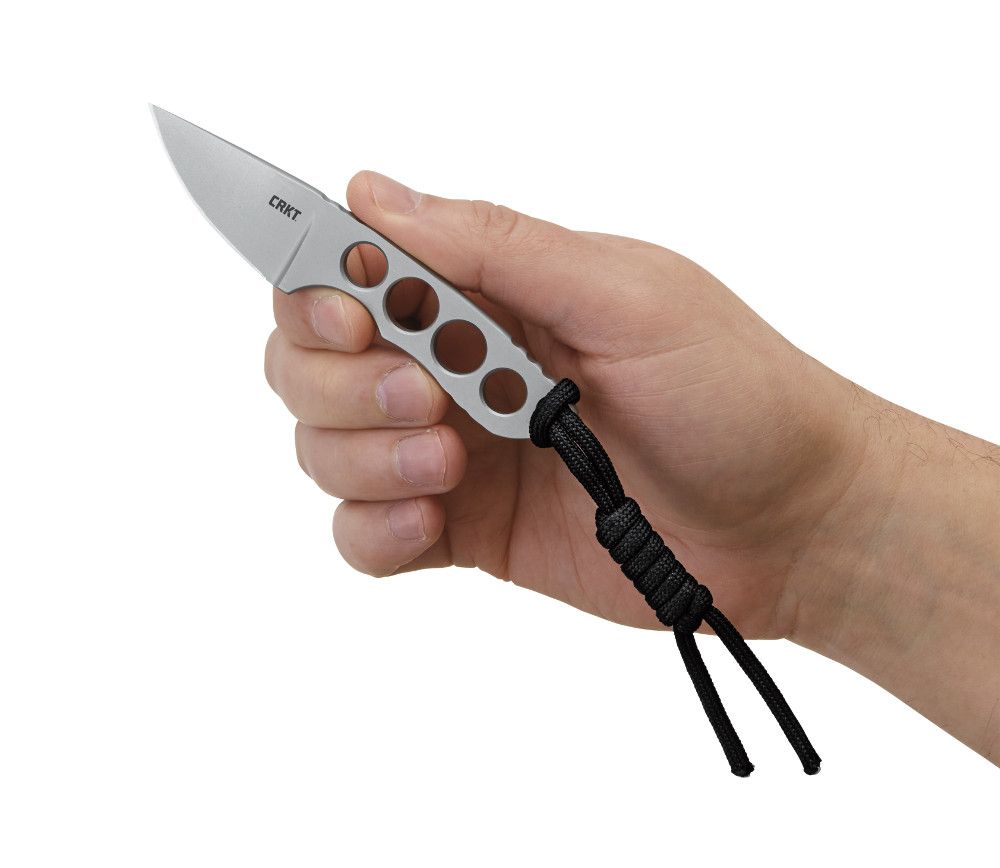 Asystent otwierania: Nie | Ostrze ząbkowane: Nie | Futerał: Tak | Opakowanie: Pudełko kartonowe | Waga (g): 40 | Projektant: Jesper Voxnaes | Długość całkowita (cm): 12.2 | Blokada ostrza: Ostrze stałe | Długość ostrza (cm): 4.8 | Twardość materiału ostrza::: 56-58 HRC | Stal: 8Cr13MoV | Wykończenie ostrza: Bead-blast | Grubość ostrza (cm): 0.38 | Rękojeść: Stal nierdzewna - LifeGun.pl Nóż CRKT Bita 2408-7