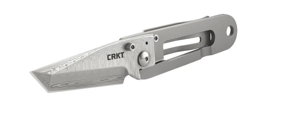 Asystent otwierania: Nie | Ostrze ząbkowane: Nie | Futerał: Nie | Opakowanie: Pudełko kartonowe | Projektant: Ed Halligan | Wykończenie ostrza: Trawienie Kwasem | Długość ostrza (cm): 5.8 | Długość całkowita (cm): 14.7 | Blokada ostrza: Frame Lock | Rękojeść: Tytan - LifeGun.pl Nóż Składany CRKT K.I.S.S Commemorative 5500D - Edycja Limitowana-9