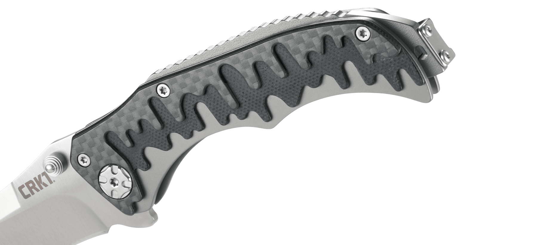 Asystent otwierania: OutBurst | Opakowanie: Pudełko kartonowe | Waga (g): 119 | Stal: 8Cr13MoV | Wykończenie ostrza: Satynowe | Długość po złożeniu (cm): 10.6 | Długość ostrza (cm): 7.8 | Projektant: Brian Tighe | Długość całkowita (cm): 18.4 | Blokada ostrza: Locking Liner | Grubość ostrza (cm): 0.28 | Rękojeść: Włókno węglowe + G10 - LifeGun.pl Nóż CRKT 1190 Drip Tighe-5