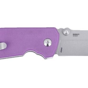 NÓŻ CRKT 2495 P - SQUID XM BUTTON LOCK Violet-1