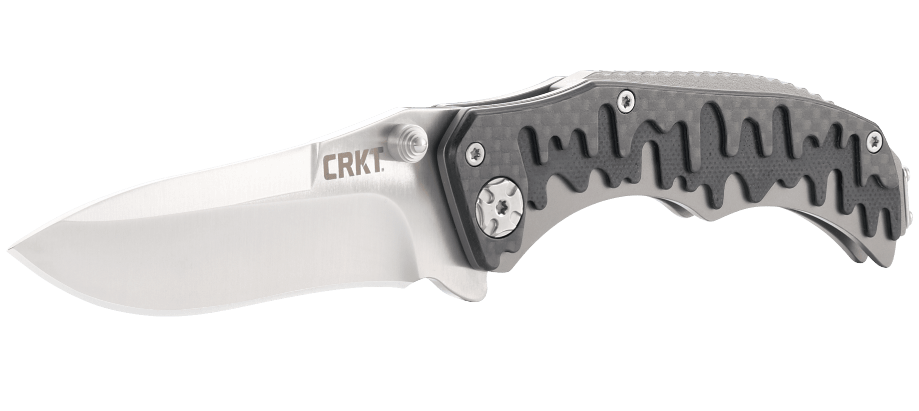 Asystent otwierania: OutBurst | Opakowanie: Pudełko kartonowe | Waga (g): 119 | Stal: 8Cr13MoV | Wykończenie ostrza: Satynowe | Długość po złożeniu (cm): 10.6 | Długość ostrza (cm): 7.8 | Projektant: Brian Tighe | Długość całkowita (cm): 18.4 | Blokada ostrza: Locking Liner | Grubość ostrza (cm): 0.28 | Rękojeść: Włókno węglowe + G10 - LifeGun.pl Nóż CRKT 1190 Drip Tighe-6