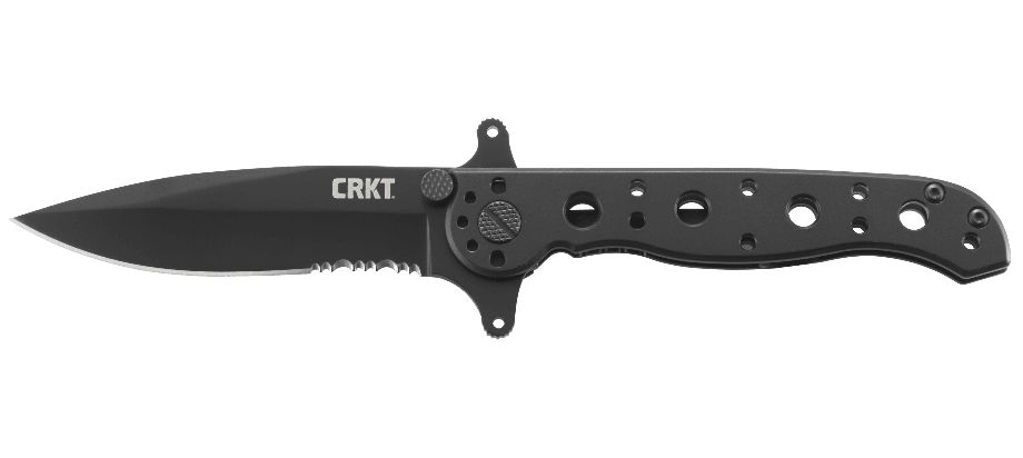 Asystent otwierania: Nie | Ostrze ząbkowane: Tak | Futerał: Nie | Opakowanie: Pudełko kartonowe | Waga (g): 79 | Rodzaj ostrza:: Spear point | Stal: 8Cr13MoV | Wykończenie ostrza: Czarna oksyda | Długość po złożeniu (cm): 10.2 | Długość ostrza (cm): 8 | Rękojeść: Stal nierdzewna | Twardość materiału ostrza::: 56-58 HRC | Projektant: Kit Carson | Długość całkowita (cm): 18.3 | Blokada ostrza: Frame Lock | Grubość ostrza (cm): 0.24 | Rodzaj ząbkowania ostrza: Triple-Point Serrations - LifeGun.pl Nóż Składany CRKT M21-10KSF-1