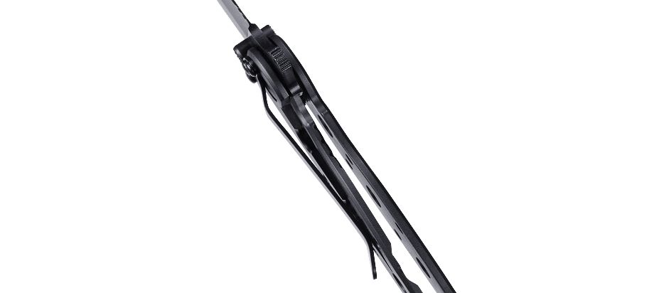 Asystent otwierania: Nie | Ostrze ząbkowane: Tak | Futerał: Nie | Opakowanie: Pudełko kartonowe | Waga (g): 79 | Rodzaj ostrza:: Spear point | Stal: 8Cr13MoV | Wykończenie ostrza: Czarna oksyda | Długość po złożeniu (cm): 10.2 | Długość ostrza (cm): 8 | Rękojeść: Stal nierdzewna | Twardość materiału ostrza::: 56-58 HRC | Projektant: Kit Carson | Długość całkowita (cm): 18.3 | Blokada ostrza: Frame Lock | Grubość ostrza (cm): 0.24 | Rodzaj ząbkowania ostrza: Triple-Point Serrations - LifeGun.pl Nóż Składany CRKT M21-10KSF-8