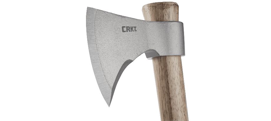 Futerał: Nie | Waga (g): 720 | Rodzaj ostrza:: Tomahawk | Stal: 1055 Carbon | Grubość ostrza (cm): 1.2 | Rękojeść: Drewno orzecha | Twardość materiału ostrza::: 50-55 HRC | Projektant: Ryan Johnson | Długość całkowita (cm): 48.6 | Długość ostrza (cm): 8.8 - LifeGun.pl Siekiera CRKT T-Hawk 2732-6