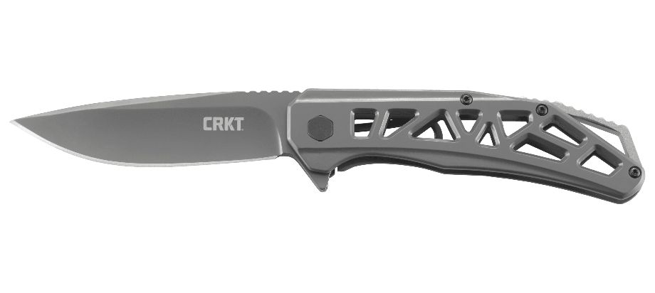 Asystent otwierania: IKBS | Ostrze ząbkowane: Nie | Opakowanie: Pudełko kartonowe | Waga (g): 113 | Projektant: Ken Onion | Długość całkowita (cm): 20.6 | Blokada ostrza: Frame Lock | Grubość ostrza (cm): 0.31 | Rękojeść: Stal nierdzewna | Twardość materiału ostrza::: 58-60 HRC | Stal: 8Cr13MoV | Wykończenie ostrza: Azotek tytanu - szary | Długość po złożeniu (cm): 11.6 | Długość ostrza (cm): 9 - LifeGun.pl Nóż CRKT Gusset™ K330GGP-1