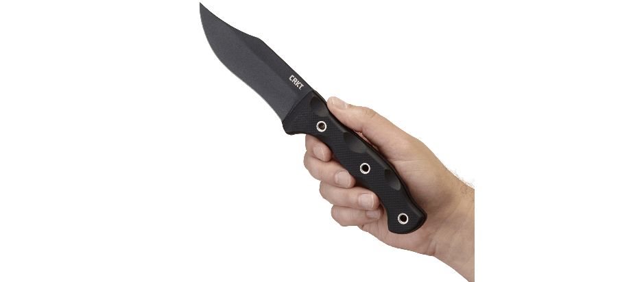 Ostrze ząbkowane: Nie | Futerał: Tak | Opakowanie: Pudełko kartonowe | Waga (g): 261 | Projektant: Austin McGlaun | Długość całkowita (cm): 26.5 | Blokada ostrza: Ostrze stałe | Długość ostrza (cm): 12.4 | Twardość materiału ostrza::: 55-58 HRC | Stal: SK 5 | Wykończenie ostrza: Proszkowane | Grubość ostrza (cm): 0.37 | Rękojeść: G10 - LifeGun.pl Nóż Taktyczny CRKT Rakkasan™ 1520-4