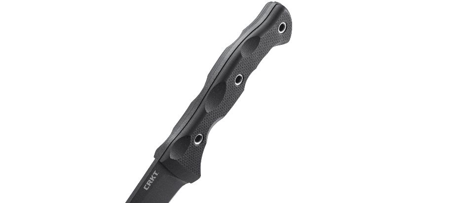 Ostrze ząbkowane: Nie | Futerał: Tak | Opakowanie: Pudełko kartonowe | Waga (g): 261 | Projektant: Austin McGlaun | Długość całkowita (cm): 26.5 | Blokada ostrza: Ostrze stałe | Długość ostrza (cm): 12.4 | Twardość materiału ostrza::: 55-58 HRC | Stal: SK 5 | Wykończenie ostrza: Proszkowane | Grubość ostrza (cm): 0.37 | Rękojeść: G10 - LifeGun.pl Nóż Taktyczny CRKT Rakkasan™ 1520-10
