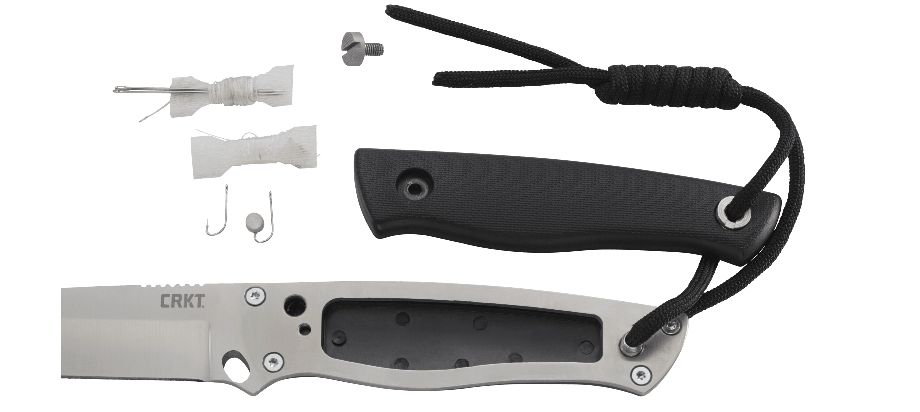 Asystent otwierania: Nie | Ostrze ząbkowane: Nie | Futerał: Tak | Waga (g): 122 | Stal: 8Cr13MoV | Wykończenie ostrza: Satynowe | Grubość ostrza (cm): 0.3 | Rękojeść: Tworzywo sztuczne wzmocnione włóknem szklanym | Twardość materiału ostrza::: 56-58 HRC | Długość całkowita (cm): 23.5 | Blokada ostrza: Ostrze stałe | Długość ostrza (cm): 11.5 - LifeGun.pl Nóż Survivalowy CRKT TSR 2061-11