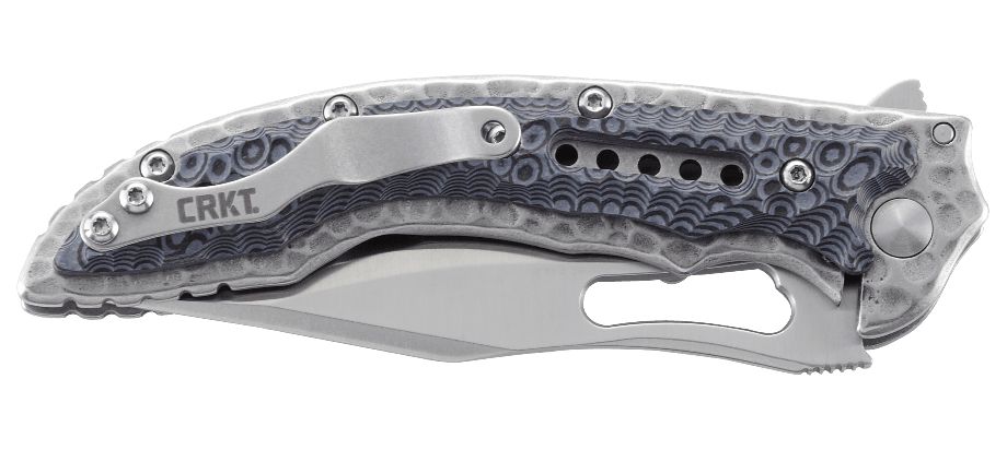 Asystent otwierania: IKBS | Ostrze ząbkowane: Nie | Opakowanie: Pudełko kartonowe | Waga (g): 119 | Rodzaj ostrza:: Clip Point | Stal: 8Cr13MoV | Wykończenie ostrza: Satynowe | Długość po złożeniu (cm): 10.9 | Długość ostrza (cm): 8.7 | Twardość materiału ostrza::: 58-60 HRC | Projektant: Flavio Ikoma | Długość całkowita (cm): 19.5 | Blokada ostrza: Frame Lock | Grubość ostrza (cm): 0.3 | Rękojeść: 2Cr13 + okładziny G10 - LifeGun.pl Nóż CRKT Fossil Black Compact 5462-3