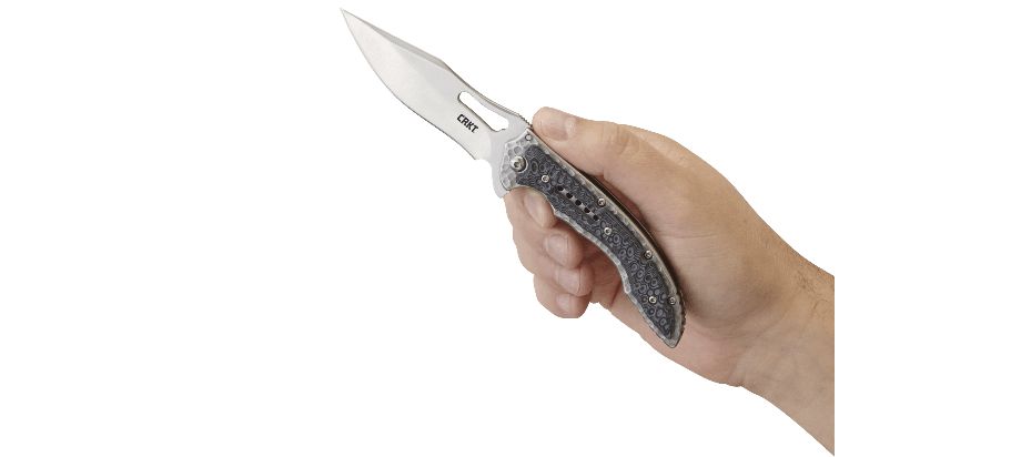 Asystent otwierania: IKBS | Ostrze ząbkowane: Nie | Opakowanie: Pudełko kartonowe | Waga (g): 119 | Rodzaj ostrza:: Clip Point | Stal: 8Cr13MoV | Wykończenie ostrza: Satynowe | Długość po złożeniu (cm): 10.9 | Długość ostrza (cm): 8.7 | Twardość materiału ostrza::: 58-60 HRC | Projektant: Flavio Ikoma | Długość całkowita (cm): 19.5 | Blokada ostrza: Frame Lock | Grubość ostrza (cm): 0.3 | Rękojeść: 2Cr13 + okładziny G10 - LifeGun.pl Nóż CRKT Fossil Black Compact 5462-5