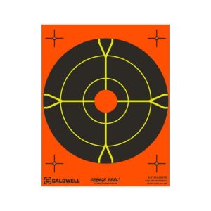 Tarcza strzelecka CALDWELL 1166107 Bullseye Target 5,5" Orange Peel 10-Pack-1