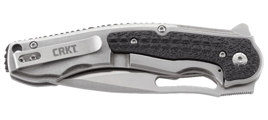 Asystent otwierania: IKBS | Ostrze ząbkowane: Nie | Futerał: Nie | Opakowanie: Pudełko kartonowe | Waga (g): 165 | Rodzaj ostrza:: Clip Point | Stal: 8Cr13MoV | Wykończenie ostrza: Satynowe | Długość po złożeniu (cm): 12.9 | Długość ostrza (cm): 10.1 | Twardość materiału ostrza::: 58-60 HRC | Projektant: Flavio Ikoma | Długość całkowita (cm): 23 | Blokada ostrza: Frame Lock | Grubość ostrza (cm): 0.38 | Rękojeść: 2Cr13MoV + tworzywo sztuczne wzmocnione włóknem szklanym - LifeGun.pl Nóż CRKT Carnufex 5480-3