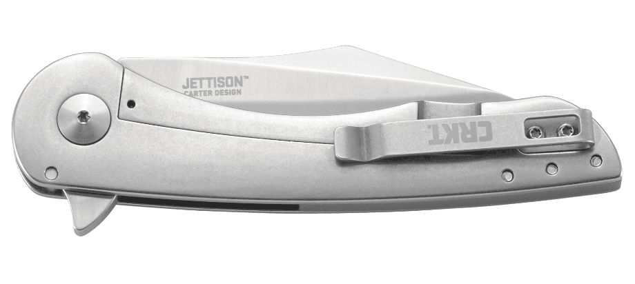 Asystent otwierania: Nie | Ostrze ząbkowane: Nie | Futerał: Nie | Opakowanie: Pudełko kartonowe | Waga (g): 128 | Rodzaj ostrza:: Sheepsfoot | Stal: 8Cr13MoV | Wykończenie ostrza: Satynowe | Długość po złożeniu (cm): 11.5 | Długość ostrza (cm): 8.3 | Twardość materiału ostrza::: 58-60 HRC | Projektant: Robert Carter | Długość całkowita (cm): 19.7 | Blokada ostrza: Frame Lock | Grubość ostrza (cm): 0.3 | Rękojeść: Stal nierdzewna - LifeGun.pl Nóż CRKT Jettison 6130-3