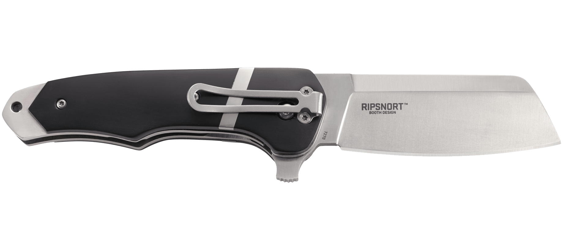 Opakowanie: Pudełko kartonowe | Waga (g): 190 | Stal: 8Cr13MoV | Wykończenie ostrza: Satynowe | Długość po złożeniu (cm): 10.2 | Długość ostrza (cm): 7.19 | Projektant: Philip Booth | Długość całkowita (cm): 17.6 | Blokada ostrza: Locking Liner | Grubość ostrza (cm): 0.26 | Rękojeść: Polioksymetylen + stal nierdzewna - LifeGun.pl Nóż CRKT 7270 Ripsnort-1