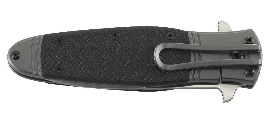 Asystent otwierania: IKBS | Ostrze ząbkowane: Nie | Futerał: Nie | Opakowanie: Pudełko kartonowe | Waga (g): 119 | Rodzaj ostrza:: Spear point | Stal: 8Cr13MoV | Wykończenie ostrza: Satynowe | Długość po złożeniu (cm): 11.4 | Długość ostrza (cm): 8.4 | Twardość materiału ostrza::: 58-60 HRC | Projektant: Ken Onion | Długość całkowita (cm): 20.1 | Blokada ostrza: Frame Lock | Grubość ostrza (cm): 0.31 | Rękojeść: 2CR13 i włókno impregnowane żywicą - LifeGun.pl Nóż CRKT Bombastic K340KXP-3