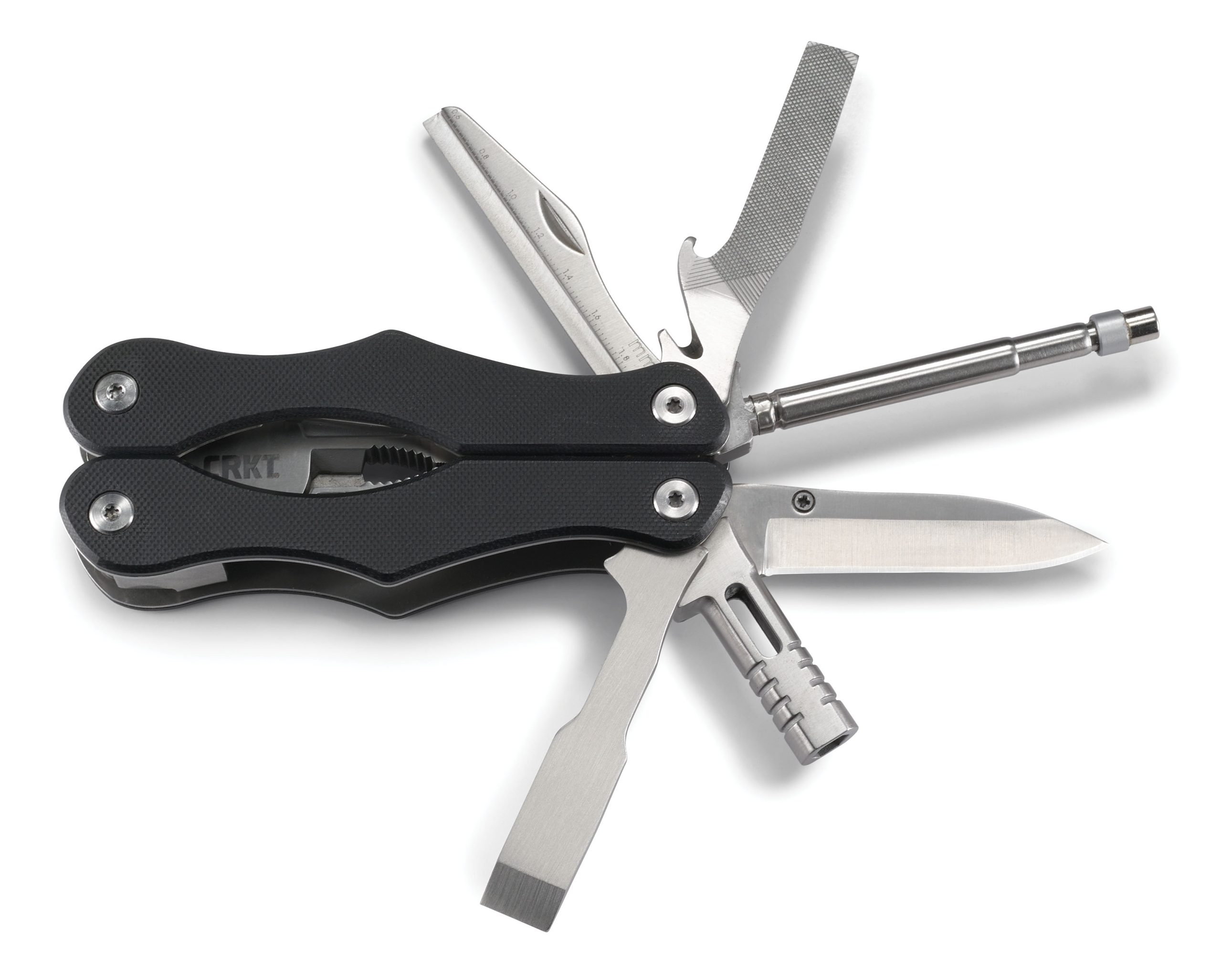 Ostrze ząbkowane: Nie | Pokrowiec: Tak | Futerał: Nylon | Opakowanie: Pudełko kartonowe | Waga (g): 335 | Wykończenie ostrza: Satynowe | Długość ostrza (cm): 6.5 | Stal: 5Cr15MoV | Grubość ostrza (cm): 0.24 | Rękojeść: G10 - LifeGun.pl Multitool CRKT 9201 Technician-3