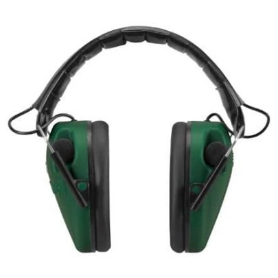 Słuchawki aktywne Caldwell E-Max Green 123904 Słuchawki aktywne Caldwell E-Max® Low Profile to idealna propozycja zarówno dla myśliwych jak i dla strzelców sportowych. Dwa mikrofony w E-Max® wzmacniają dźwięki poniżej 85 decybeli, co ułatwia komunikację i słyszenie dźwięków otoczenia. Powyżej 85 decybeli wbudowane mikrofony wyłączają się na ułamek sekundy, aby ochronić słuch strzelca. Dwa mikrofony - LifeGun.pl Słuchawki aktywne Caldwell E-Max Green 487557-2