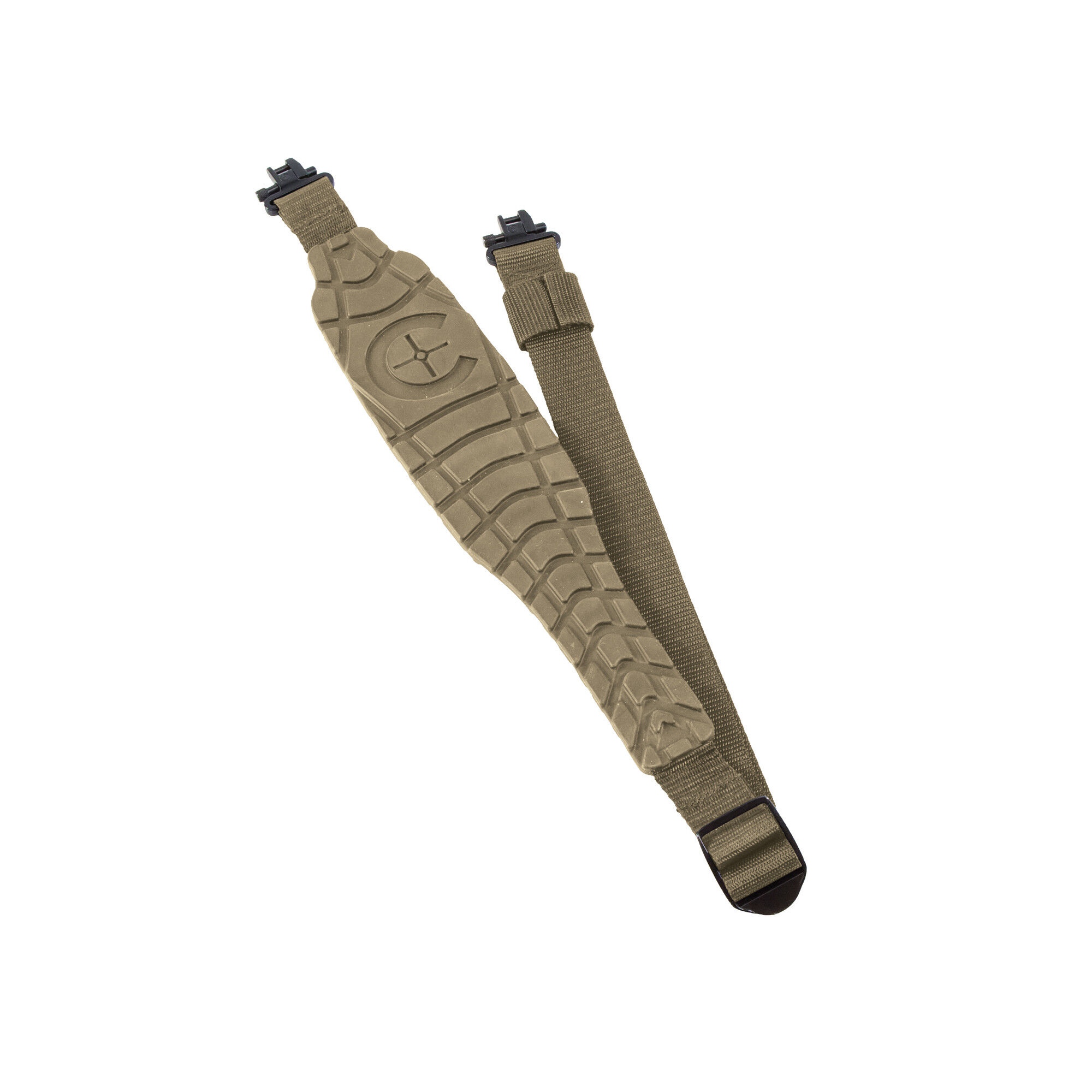 Pas do Broni Max Grip Sling Caldwell 156214 Flat Dark Earth Pas do broni Max Grip Sling o ergonomicznym kształcie został zaprojektowany w taki sposób by równomiernie rozłożyć ciężar broni. Regulowana długość i specjalna nakładka sprawia iż pas idealnie nadaje się do dłuższego noszenia. Cechy: Ergonomiczny projekt Metalowe szybko-złączki Regulowana długość od 50.8 cm do - LifeGun.pl Pas do Broni Max Grip Sling Caldwell 156214 Flat Dark Earth-1