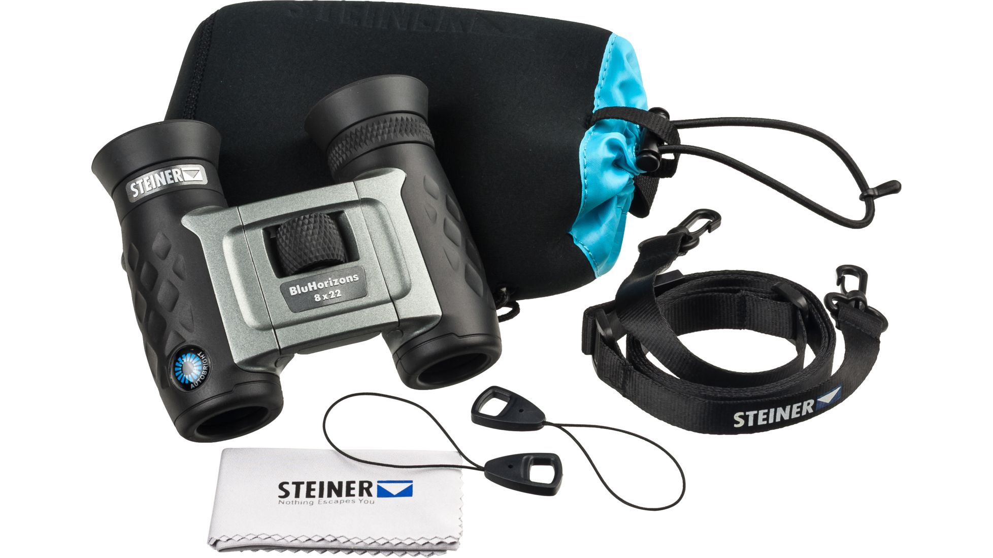 Lornetka Steiner Bluhorizons 8x22 (2043) Bluhorizons 8x22 od firmy Steiner została zaprojektowana jako lekka lornetka którą zabrałbyś w podróż lub inny wypoczynek. To co czyni lornetkę Bluhorizons wyjątkową konstrukcją to technologia Autobright zastosowana w soczewkach. Soczewki te dostosowują się do otaczającego poziomu światła, pozwala to na lepszą widoczność zarówno o świcie jak i zmierzchu. Cechy: - LifeGun.pl Lornetka Steiner Bluhorizons 8x22 (2043)-3