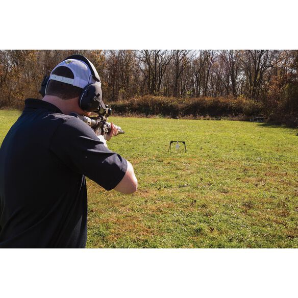 Cele Strzeleckie Magnum Caldwell 758995 Cele strzeleckie Caldwell® AR550 są wykonane z stali hartowanej AR 500 która jest w stanie wytrzymać trafienie z amunicji .308 Winchester na odległości 150 m. Niezwykle trwałe łączniki ramy z odlewu uretanowego zapewniają sztywność, a jednocześnie umożliwiają przyjęcie energii pocisku. Stalowe nogi i poprzeczka zapewniają stabilną podpórkę, którą w razie uszkodzenia można - LifeGun.pl Cele Strzeleckie Magnum Caldwell 758995-3