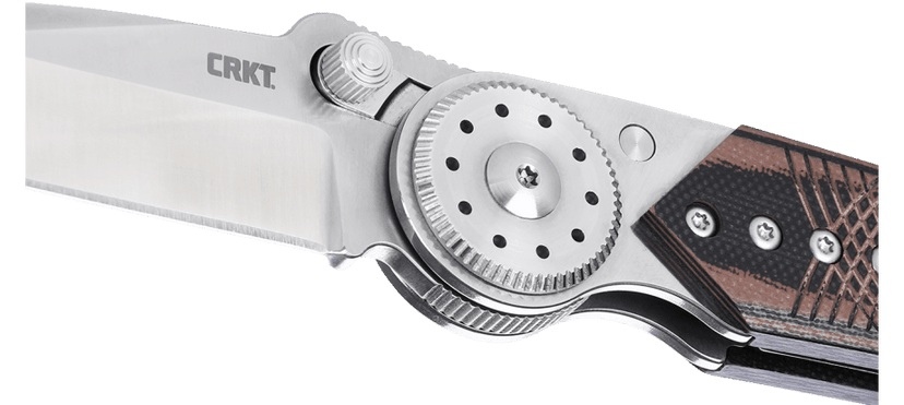 WALKER BLADE LOCK to nowoczesna edycja pionierskiego noża Blade Lock.Jest on nie tylko fantastycznym nożem EDC, ale również unikalnym dodatkiem do każdej kolekcji, ze względu na jego fenomenalne wzornictwo a także unikalny mechanizm blokujący.Ostrze folderu jest wykonane z wytrzymałej stali 14C28N a rękojeść ze stali nierdzewnej i laminatu G10.Całości dopełnia sprężysty klips umożliwiający wpięcie noża za pas lub części - LifeGun.pl NÓŻ CRKT 4200 WALKER BLADE LOCK-5