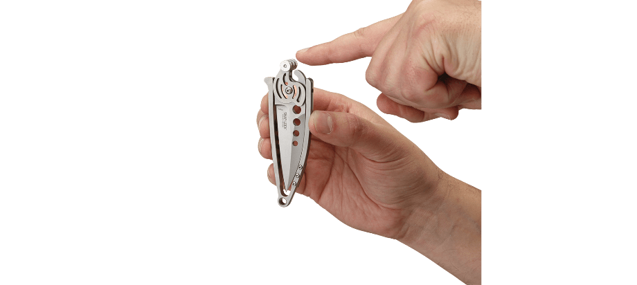 Ostrze ząbkowane: Tak | Waga (g): 70 | Projektant: Ed Van Hoy | Wykończenie ostrza: Bead-blast | Długość po złożeniu (cm): 10.6 | Długość ostrza (cm): 6.5 | Twardość materiału ostrza::: 50-52 HRC | Stal: 420J2 | Blokada ostrza: Snap Lock | Grubość ostrza (cm): 0.31 | Rękojeść: 420J2 - LifeGun.pl Nóż Składany CRKT Snap Lock™ 5102N-9