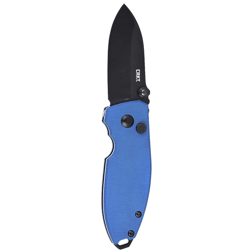 NÓŻ CRKT 2474BD - SQUID BUTTON LOCK BLUE-2