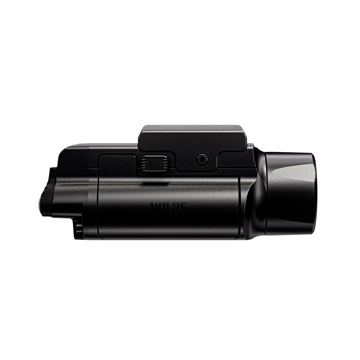 NITECORE NPL35 - kompaktowa latarka taktyczna do broni o maksymalnym strumieniu świetlnym do 2000 lumenów, kompatybilna z szyną Glock oraz Picatinny.Za zasilanie odpowiada szybkowymienny akumulator Li-ion o pojemności 1900 mAh, ładowany poprzez port USB-C, a wbudowany moduł ATR zapewnia automatyczną regulację temperatury obudowy.Urządzenie posiada stopień ochrony IPX6 przed wilgocią i kurzem oraz wytrzymuje upadki z wysokości do 2 metrów. Specyfikacja: Maks. - LifeGun.pl Latarka do broni NITECORE NPL35-3