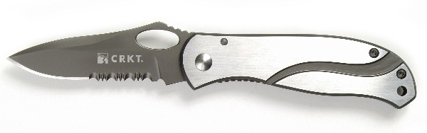 Ostrze ząbkowane: Tak | Opakowanie: Pudełko kartonowe | Waga (g): 88 | Twardość materiału ostrza::: 58-59 HRC | Rodzaj ząbkowania ostrza: Triple-Point Serrations | Rękojeść: 2CR13 | Grubość ostrza (cm): 0.25 | Długość ostrza (cm): 6.7 | Blokada ostrza: Frame Lock | Wykończenie ostrza: Azotek tytanu - szary | Stal: 8Cr14MoV | Rodzaj ostrza:: Zmodyfikowany Clip Point | Długość po złożeniu (cm): 9.5 | Długość całkowita (cm): 16.5 - LifeGun.pl Nóż składany CRKT 6490 Pazoda-2