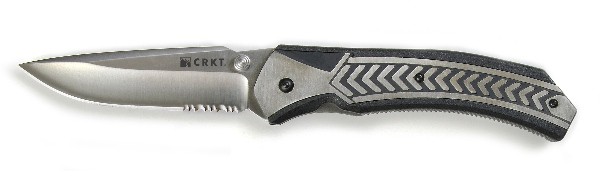 Asystent otwierania: OutBurst | Ostrze ząbkowane: Tak | Opakowanie: Pudełko kartonowe | Waga (g): 147 | Rodzaj ostrza:: Drop point | Długość całkowita (cm): 21.6 | Blokada ostrza: Locking Liner | Grubość ostrza (cm): 0.3 | Rodzaj ząbkowania ostrza: Triple-Point Serrations | Twardość materiału ostrza::: 58-59 HRC | Stal: AUS 8 | Wykończenie ostrza: Satynowe | Długość po złożeniu (cm): 12.4 | Długość ostrza (cm): 8.9 | Rękojeść: Zytel - LifeGun.pl Nóż CRKT 6835 Lift Off-1