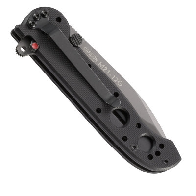 Asystent otwierania: Nie | Ostrze ząbkowane: Tak | Futerał: Nie | Opakowanie: Pudełko kartonowe | Waga (g): 108 | Rodzaj ostrza:: Deep-Bellied Spear Point | Stal: 8Cr14MoV | Wykończenie ostrza: Azotek tytanu | Długość po złożeniu (cm): 10.8 | Długość ostrza (cm): 7.9 | Rękojeść: G10 2CR13 | Twardość materiału ostrza::: 58-59 HRC | Projektant: Kit Carson | Długość całkowita (cm): 18.4 | Blokada ostrza: Locking Liner + AutoLAWKS | Grubość ostrza (cm): 0.3 | Rodzaj ząbkowania ostrza: Veff - LifeGun.pl Nóż CRKT M21-12 G10-4