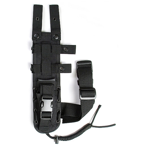 Ostrze ząbkowane: Tak | Futerał: Kabura zytelowo-kordurowa | Kolor: Czarny | Opakowanie: Pudełko kartonowe | Projektant: Michael Martinez | Twardość materiału ostrza::: 55-57 HRC | Rodzaj ząbkowania ostrza: Veff | Grubość ostrza (cm): 0.4 | Wykończenie ostrza: Azotek tytanu - czarne | Stal: 1.4116 | Rodzaj ostrza:: Zmodyfikowane tanto | Waga (g): 238 | Rękojeść: Zytel | Długość ostrza (cm): 12.5 | Blokada ostrza: Ostrze stałe | Długość całkowita (cm): 25.5 - LifeGun.pl NÓŻ CRKT 2125KV ULTIMA BLACK-3