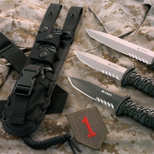 Ostrze ząbkowane: Tak | Futerał: Kabura zytelowo-kordurowa | Kolor: Czarny | Opakowanie: Pudełko kartonowe | Projektant: Michael Martinez | Twardość materiału ostrza::: 55-57 HRC | Rodzaj ząbkowania ostrza: Veff | Grubość ostrza (cm): 0.4 | Wykończenie ostrza: Azotek tytanu - czarne | Stal: 1.4116 | Rodzaj ostrza:: Zmodyfikowane tanto | Waga (g): 238 | Rękojeść: Zytel | Długość ostrza (cm): 12.5 | Blokada ostrza: Ostrze stałe | Długość całkowita (cm): 25.5 - LifeGun.pl NÓŻ CRKT 2125KV ULTIMA BLACK-5