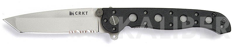 Asystent otwierania: Nie | Ostrze ząbkowane: Tak | Opakowanie: Pudełko kartonowe | Waga (g): 65 | Rodzaj ostrza:: Tanto | Stal: 8Cr15MoV | Wykończenie ostrza: Bead-blast | Długość po złożeniu (cm): 10.2 | Długość ostrza (cm): 7.6 | Rękojeść: Zytel | Twardość materiału ostrza::: 58-59 HRC | Projektant: Kit Carson | Długość całkowita (cm): 18.1 | Blokada ostrza: Locking Liner + AutoLAWKS | Grubość ostrza (cm): 0.2 | Rodzaj ząbkowania ostrza: Triple-Point Serrations - LifeGun.pl Noż CRKT M16-10Z-2