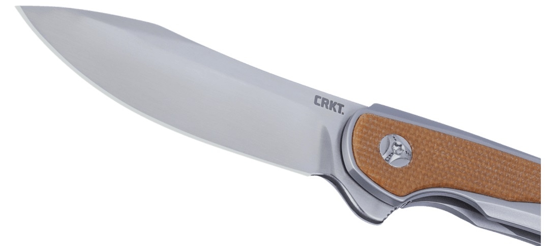 Nóż CRKT 6070 Padawan CECHY: Typ ostrza: Drop Point Stal: 14C28N Ostrze: Gładkie Wykończenie ostrza: Szczotkowanie Rękojeść: Stal nierdzewna z nakładkami Micarta WYMIARY: Długość ostrza: 76,4 mm Grubość ostrza: 3,1 mm Długość całkowita: 181 mm Długość po złożeniu: 105 mm Waga: 88 g Link do noża na stronie producenta: https://www.crkt.com/knife/padawan-folding-knife-with-frame-lock?sku=6070 - LifeGun.pl Nóż CRKT 6070 Padawan-4