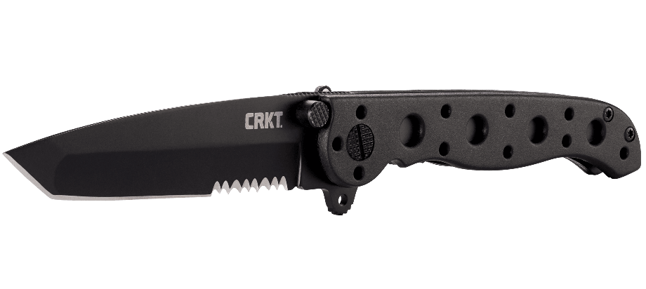 Asystent otwierania: Nie | Ostrze ząbkowane: Tak | Kolor: Czarny | Opakowanie: Pudełko kartonowe | Waga (g): 65 | Rodzaj ostrza:: Tanto | Stal: AUS 8 | Wykończenie ostrza: EDP | Długość po złożeniu (cm): 10.2 | Długość ostrza (cm): 7.6 | Rękojeść: Zytel | Twardość materiału ostrza::: 58-59 HRC | Projektant: Kit Carson | Długość całkowita (cm): 18.1 | Blokada ostrza: Locking Liner + AutoLAWKS | Grubość ostrza (cm): 0.2 | Rodzaj ząbkowania ostrza: Triple-Point Serrations - LifeGun.pl Noż CRKT M16-10KZ-1