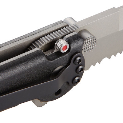 Asystent otwierania: Nie | Ostrze ząbkowane: Nie | Opakowanie: Pudełko kartonowe | Waga (g): 99 | Rodzaj ostrza:: Spear point | Stal: AUS 8 | Wykończenie ostrza: Bead-blast | Długość po złożeniu (cm): 12.1 | Długość ostrza (cm): 8.9 | Twardość materiału ostrza::: 58-59 HRC | Projektant: Kit Carson | Długość całkowita (cm): 20.9 | Blokada ostrza: Locking Liner + AutoLAWKS | Grubość ostrza (cm): 0.25 | Rękojeść: Zytel - LifeGun.pl Noż składany CRKT M16-03Z-4