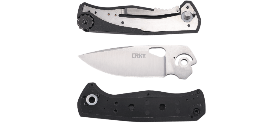 Waga (g): 104 | Długość całkowita (cm): 20 | Długość po złożeniu (cm): 11.5 | Długość ostrza (cm): 8,5 | Stal: 1.4116 | Blokada ostrza: Locking Liner | Grubość ostrza (cm): 0,33 - LifeGun.pl Nóż CRKT HVAS 2817-4