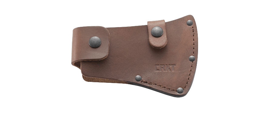Pokrowiec na siekierę CRKT Birler D2745 Skórzany pokrowiec do siekiery CRKT Birler. Garbowana skóra, zszywana jest grubymi nylonowymi nićmi, dzięki czemu całość charakteryzuje się dużą wytrzymałością. Pokrowiec można przymocować do pasa nie szerszego niż 4 cm. Cechy: Waga: 90 g - LifeGun.pl Pokrowiec na siekierę CRKT Birler D2745-1