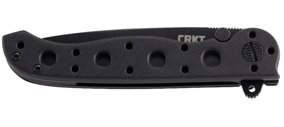 Asystent otwierania: Nie | Ostrze ząbkowane: Tak | Kolor: Czarny | Opakowanie: Pudełko kartonowe | Waga (g): 65 | Rodzaj ostrza:: Tanto | Stal: AUS 8 | Wykończenie ostrza: EDP | Długość po złożeniu (cm): 10.2 | Długość ostrza (cm): 7.6 | Rękojeść: Zytel | Twardość materiału ostrza::: 58-59 HRC | Projektant: Kit Carson | Długość całkowita (cm): 18.1 | Blokada ostrza: Locking Liner + AutoLAWKS | Grubość ostrza (cm): 0.2 | Rodzaj ząbkowania ostrza: Triple-Point Serrations - LifeGun.pl Noż CRKT M16-10KZ-4
