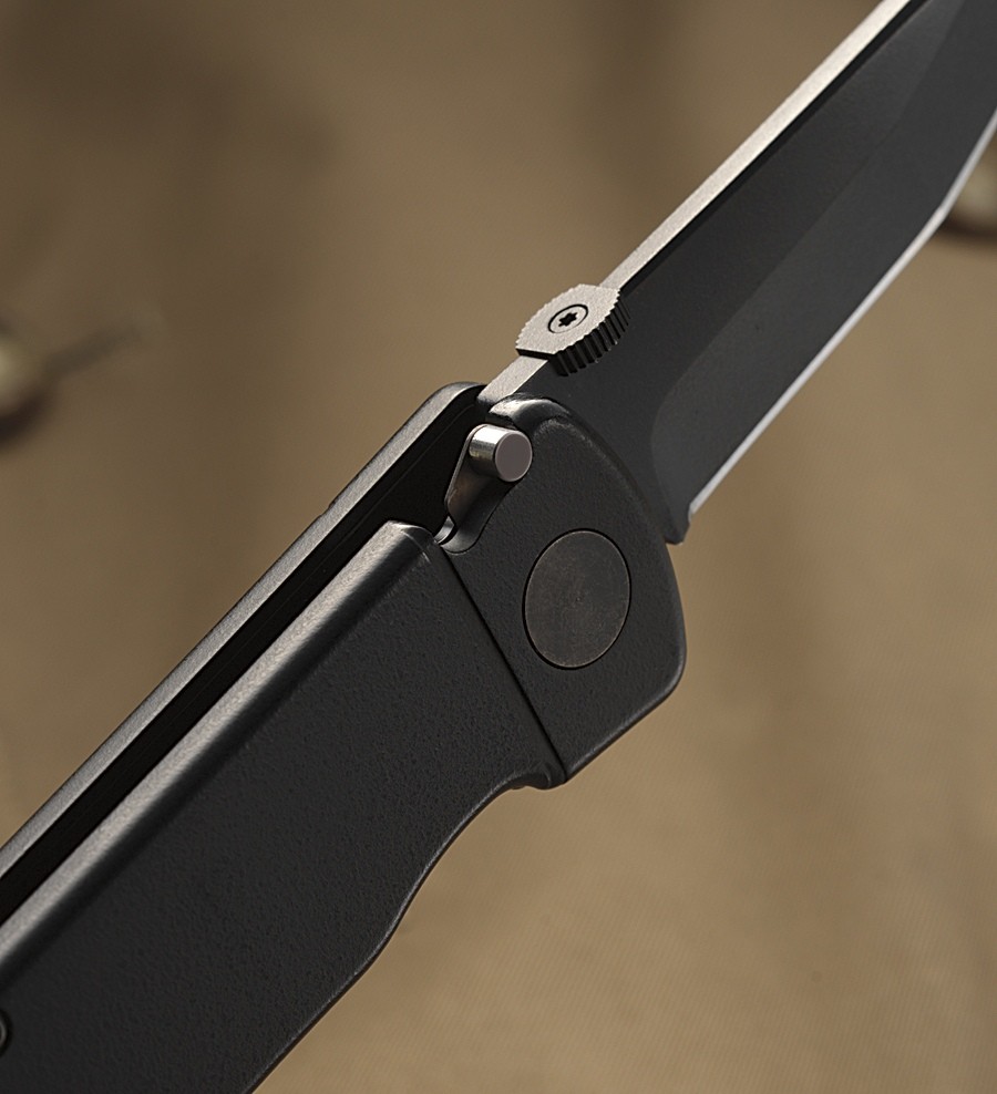 Ostrze ząbkowane: Nie | Kolor: Czarny | Opakowanie: Pudełko kartonowe | Waga (g): 164.5 | Rodzaj ostrza:: Razor-Sharp Cutting Edge, | Stal: AUS 8 | Wykończenie ostrza: Czarny mat | Długość po złożeniu (cm): 12.7 | Długość ostrza (cm): 9,8 | Twardość materiału ostrza::: 58-59 HRC | Projektant: James Williams | Długość całkowita (cm): 22,2 | Blokada ostrza: Locking Liner + AutoLAWKS | Grubość ostrza (cm): 0.38 | Rękojeść: Okładziny z Zytelu - LifeGun.pl Nóż CRKT 2903 Hissatsu Folder-10