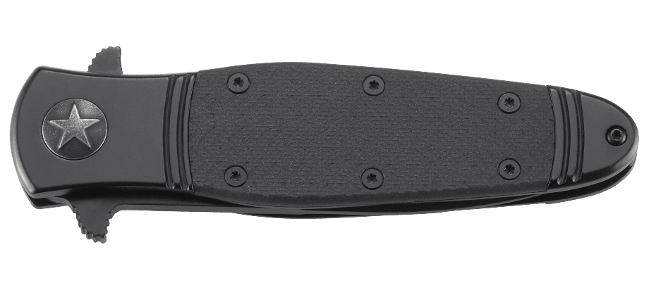 Waga (g): 119 | Wykończenie ostrza: Czarna oksyda | Długość po złożeniu (cm): 11.4 | Długość ostrza (cm): 8.4 | Długość całkowita (cm): 20.1 | Blokada ostrza: Frame Lock | Grubość ostrza (cm): 0.31 - LifeGun.pl Nóż CRKT Bombastic Black K345KKS-6