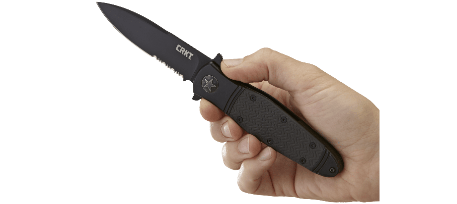 Waga (g): 119 | Wykończenie ostrza: Czarna oksyda | Długość po złożeniu (cm): 11.4 | Długość ostrza (cm): 8.4 | Długość całkowita (cm): 20.1 | Blokada ostrza: Frame Lock | Grubość ostrza (cm): 0.31 - LifeGun.pl Nóż CRKT Bombastic Black K345KKS-7