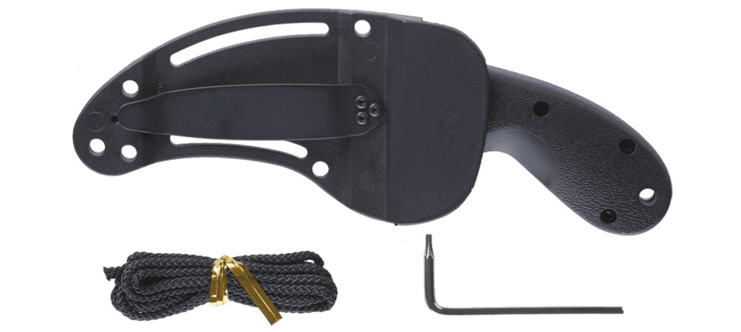 Nóż CRKT 2511 Bear Claw™ Fixed Jest to świetny nóż (ostrze pokryte ząbkami Veff Serration™) do przecinania sieci, pasów i linek, zwłaszcza gdy zależy od tego ludzkie życie. To kompaktowy nóż ze stałym ostrzem i tępą końcówką, która zapobiega penetracji punktowej i czyni go bezpieczniejszym do noszenia – szczególnie w pobliżu tratw i pontonów. W - LifeGun.pl Nóż CRKT 2511 Bear Claw™ Fixed-3